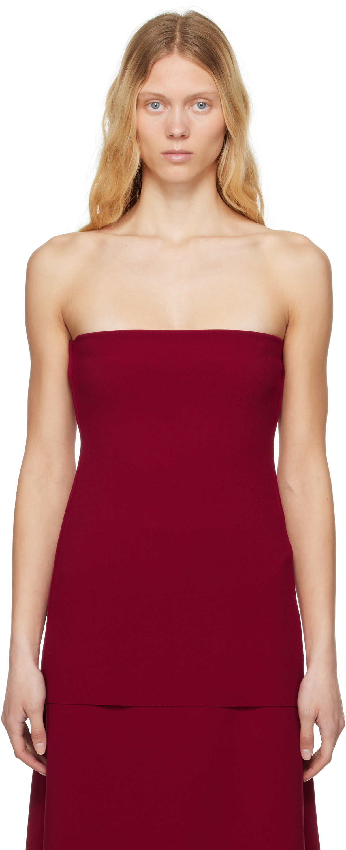 Birrot Red Lay2 Bandeau Tube Top