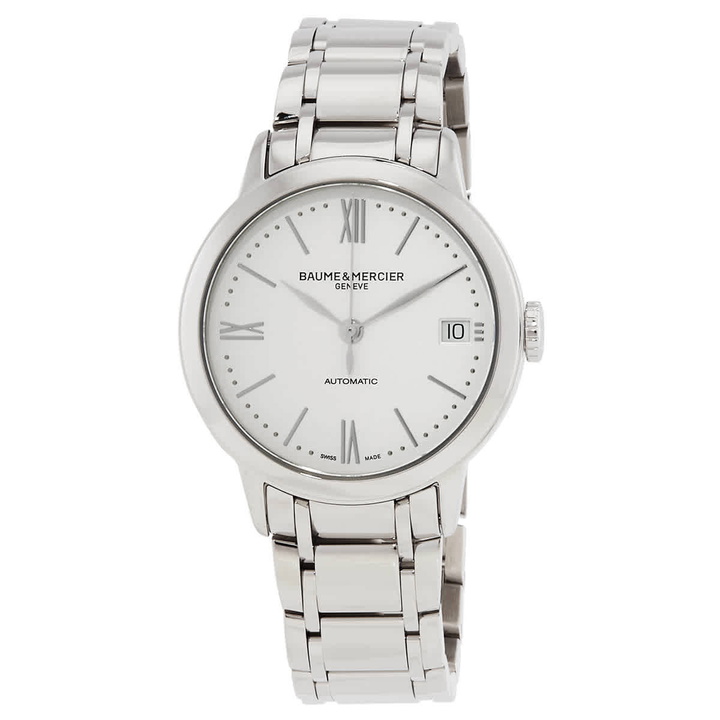 Photo: Baume et Mercier Classima Automatic Silver Dial Ladies Watch M0A10495