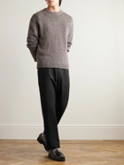 Barena - Straight-Leg Stretch Virgin Wool-Flannel Trousers - Gray