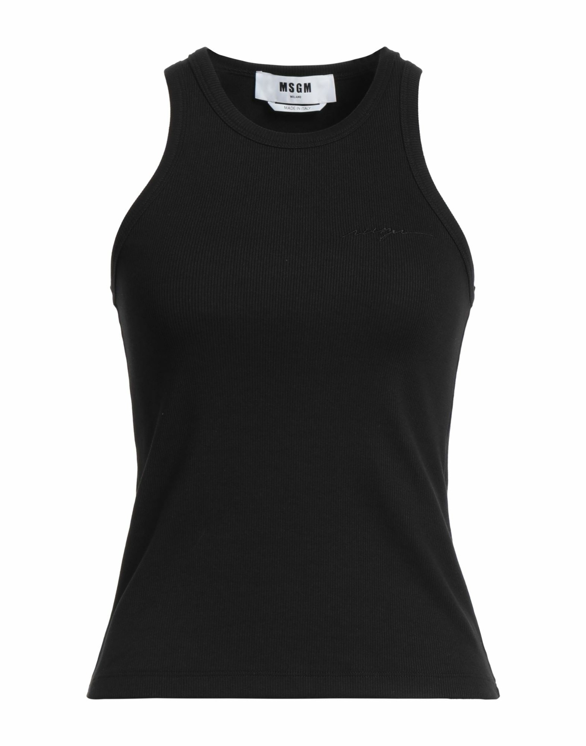 Msgm Womens Tank top in Black