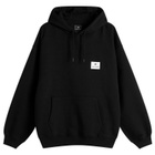 Snow Peak Men's Square Logo Hoodie in Black