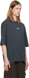 Han Kjobenhavn Black Monogram Oversized T-shirt