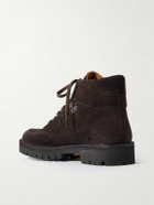 Mr P. - Suede Lace-Up Boots - Brown