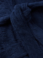 Anderson & Sheppard - Cotton-Terry Robe - Blue