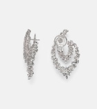 Yeprem Y-Couture 18kt white gold drop earrings with diamonds