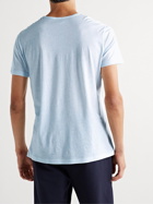Derek Rose - Combed Cotton-Jersey T-Shirt - Blue