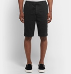 James Perse - Slim-Fit Cotton-Jersey Shorts - Black