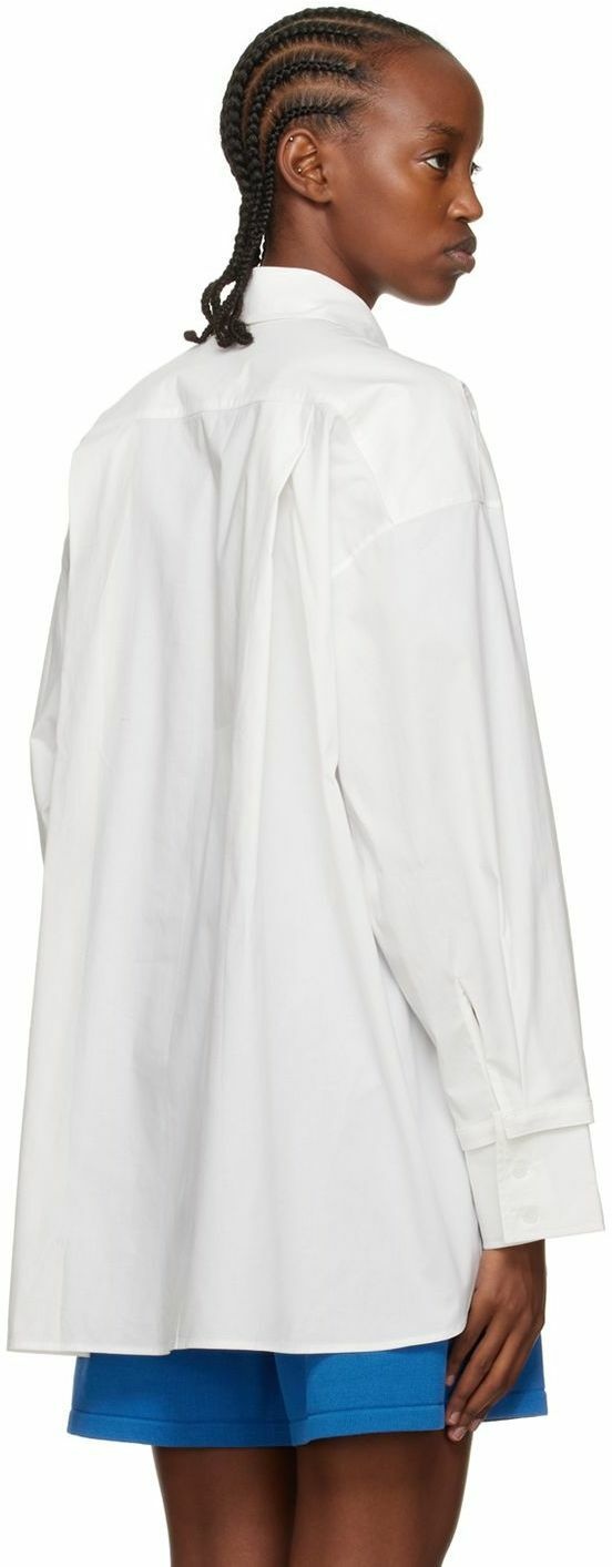 Olēnich Off-White Oversized Shirt