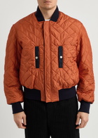 Kenzo Constellation Reversible Denim Bomber Jacket Navy