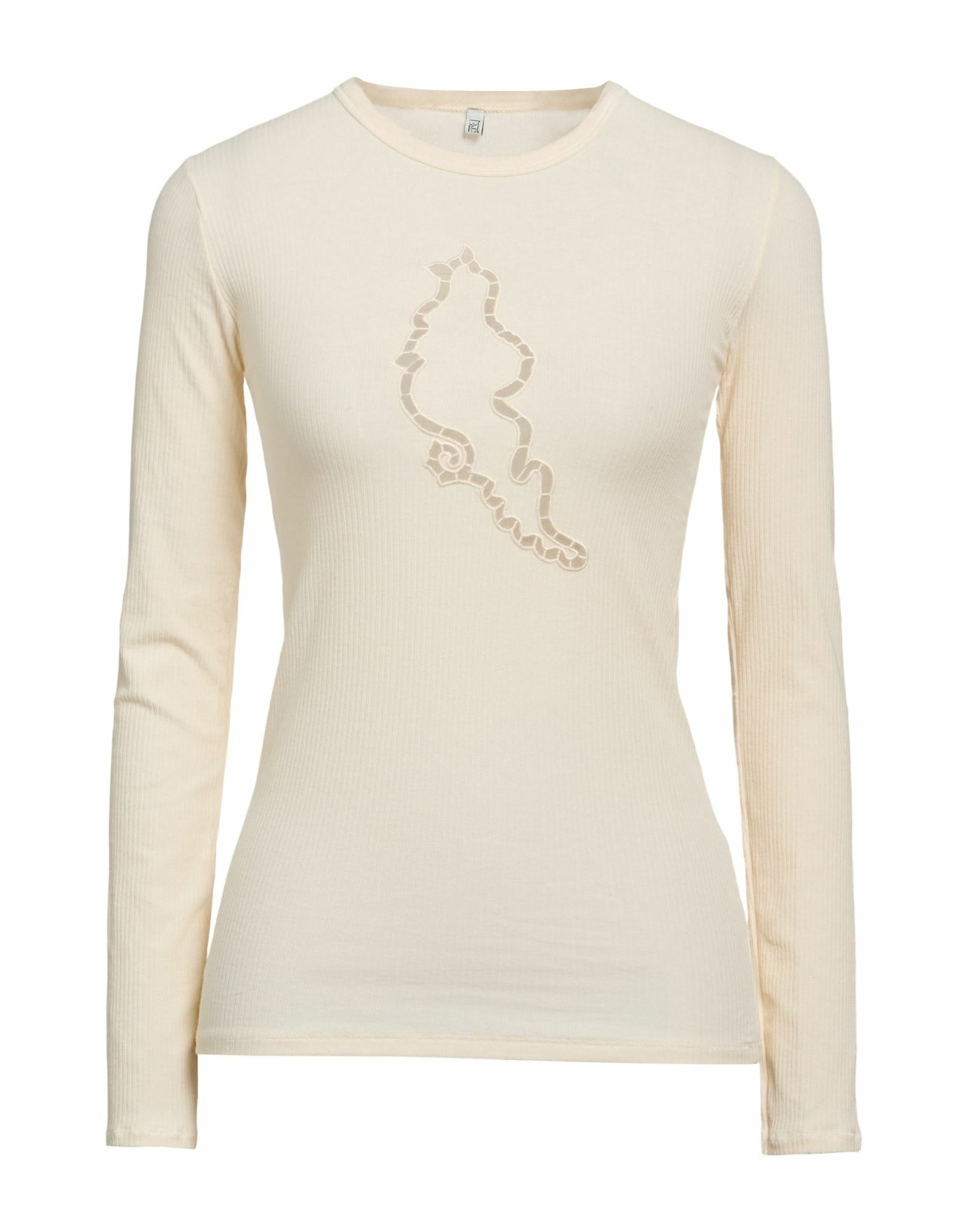 Baserange Womens T-shirt Cream