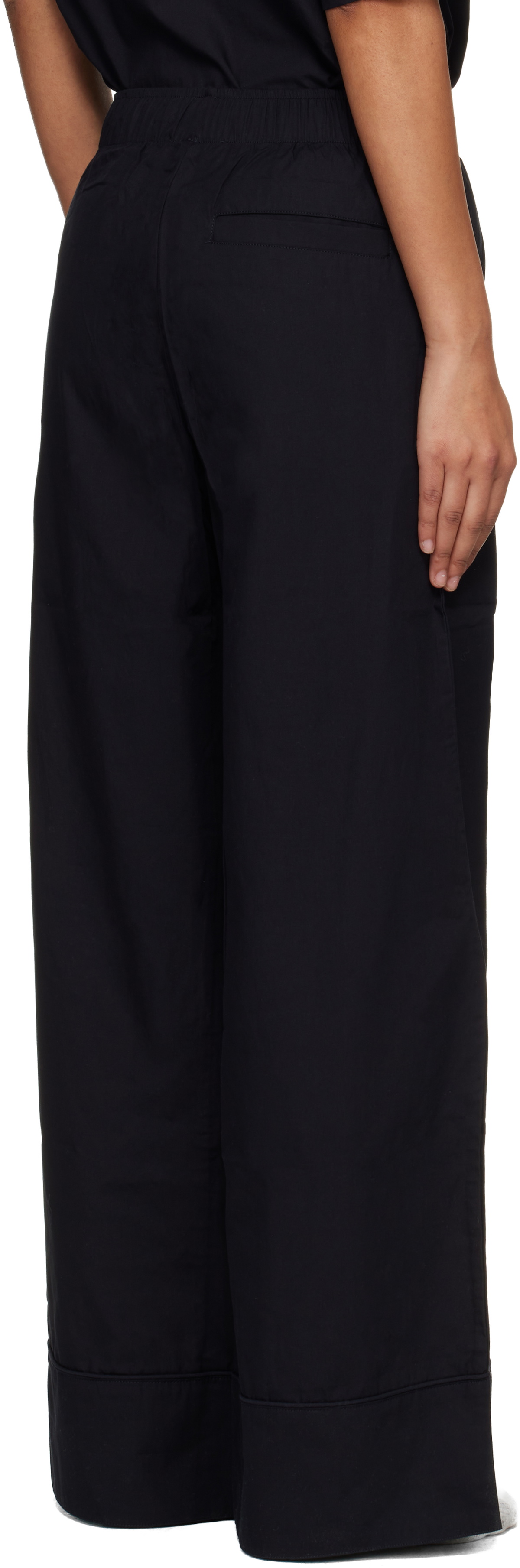 Entire Studios Black Pajama Lounge Pants