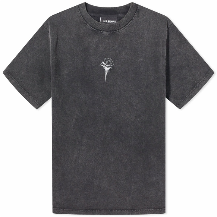 Photo: Han Kjobenhavn Men's Rose Boxy T-Shirt in Dark Grey