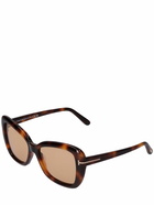 TOM FORD - Maeve Butterfly Acetate Sunglasses