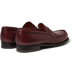 J.M. Weston - 180 The Moccasin Leather Loafers - Men - Burgundy