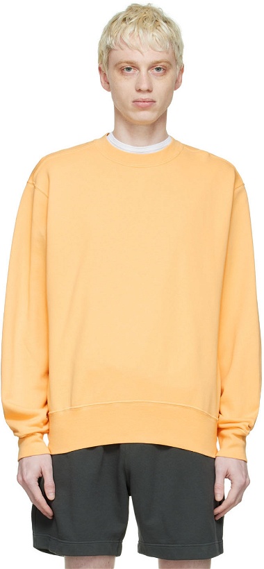 Photo: Lady White Co. Orange Cotton Sweatshirt