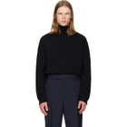 Jil Sander Black Wool & Cashmere Turtleneck