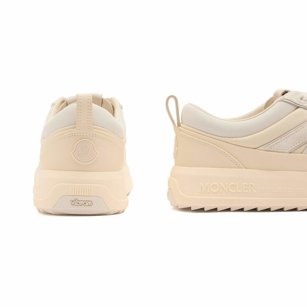 Moncler Men's Monpulse Low Top Sneakers in White