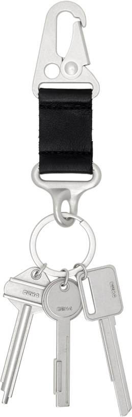 Photo: C2H4 Silver & Black Kazimir Keychain