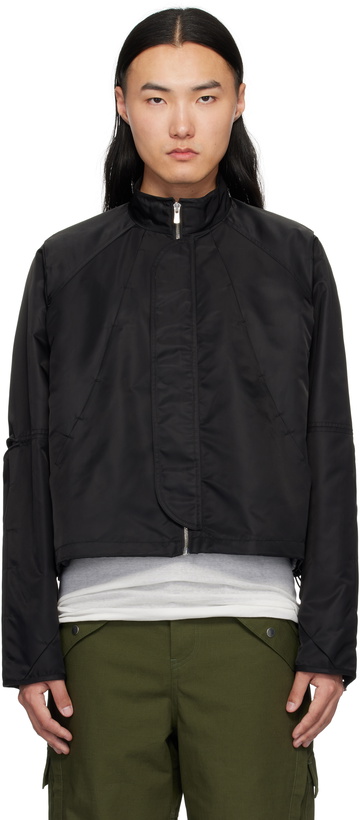 Photo: FFFPOSTALSERVICE Black Hooded Parachute Jacket