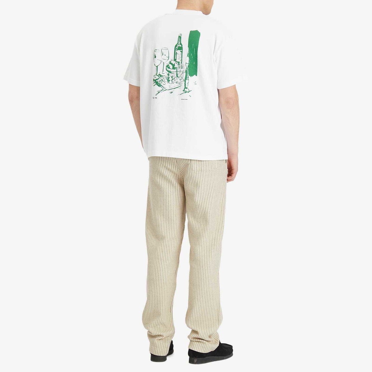 Percival Men's Cicchetti Oversized T-Shirt in Ecru White