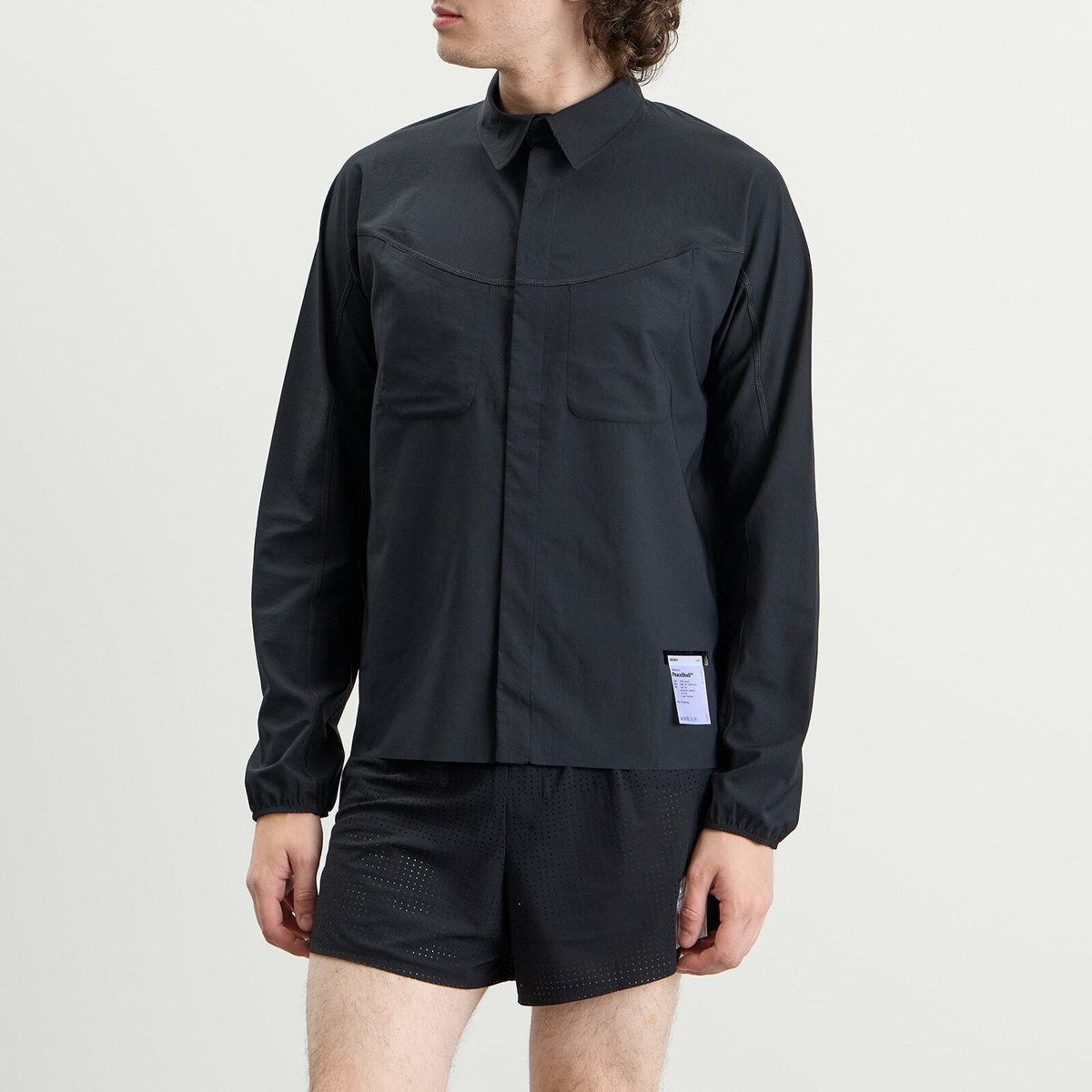Satisfy Men's PeaceShell River Shirt in Black