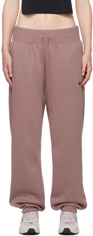 Photo: Nike Purple Sportswear Phoenix Lounge Pants