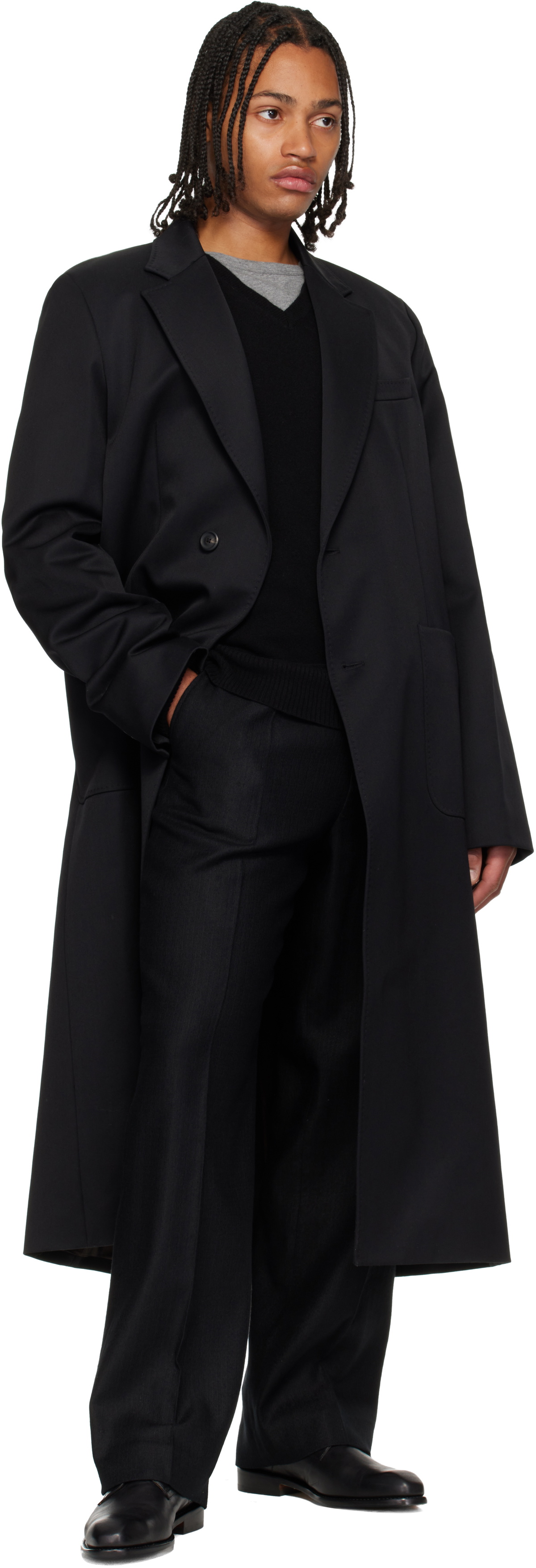 OUR LEGACY Black Robe Coat Our Legacy