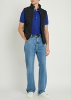 Emporio Armani Water-repellent Padded Stretch-nylon Gilet Black