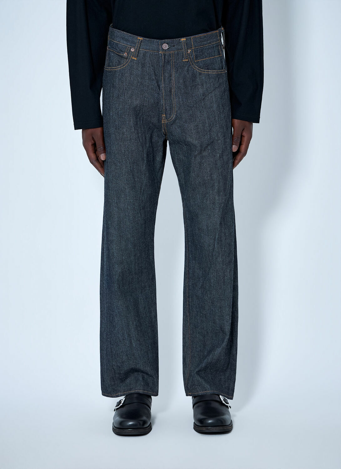 Visvim Social Sculpture 01 Wide Mud Jeans