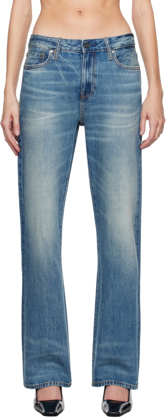 Photo: Calvin Klein Blue Halo New Loose Selvedge Jeans