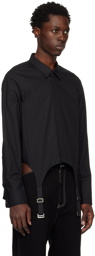 Dion Lee Black Garter Shirt