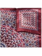 Lanvin - Printed Silk Pocket Square