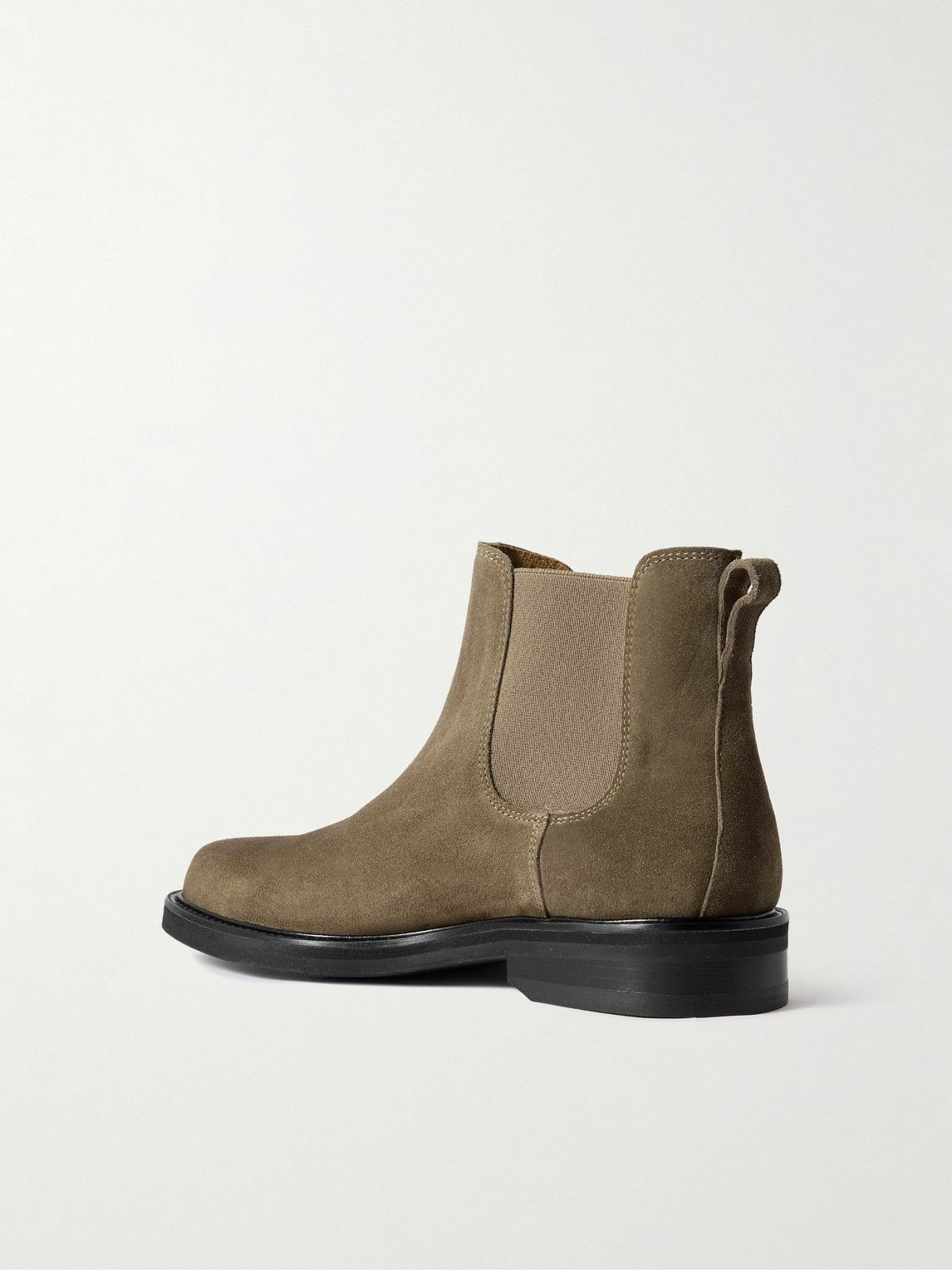 Mr P. - Ollie Suede Chelsea Boots - Brown