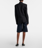 Khaite Kinga denim Bermuda shorts