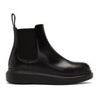 Alexander McQueen Black Hybrid Chelsea Boots