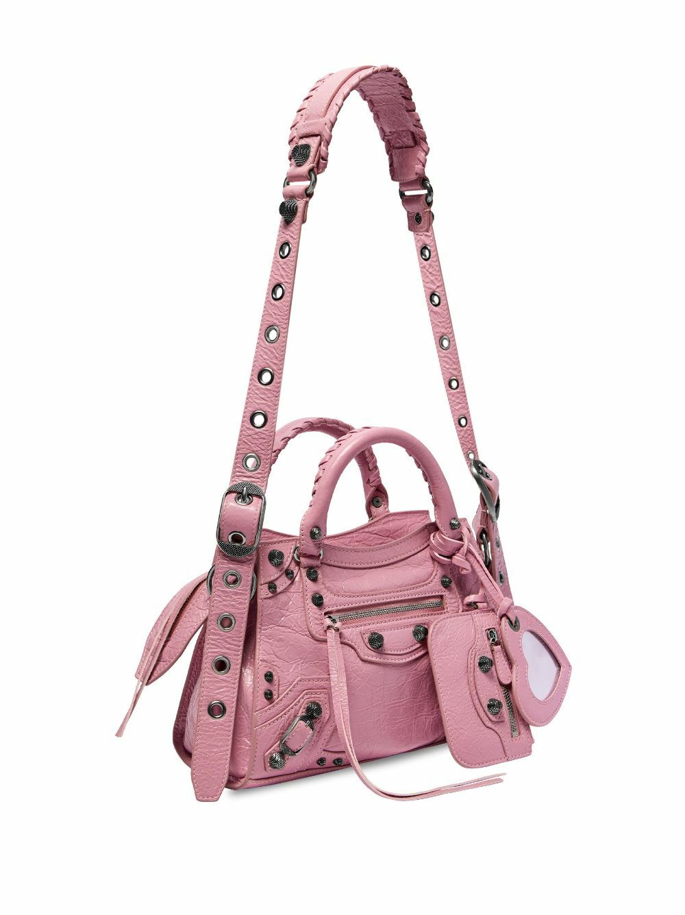 BALENCIAGA - Neo Cagole Xs Leather Handbag Balenciaga