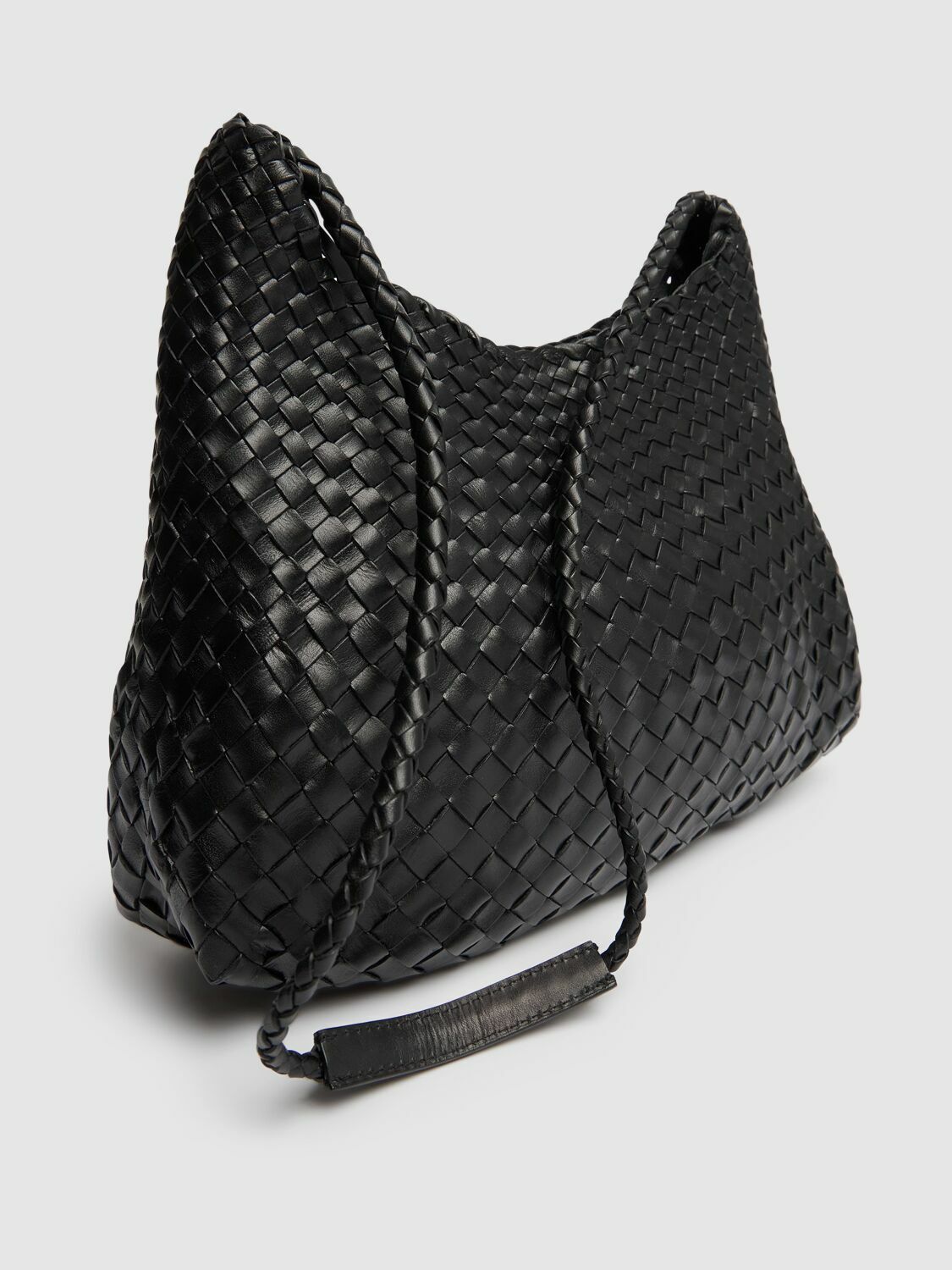 Dragon Diffusion Santa Rosa ハンドウーブンレザーバッグ DRAGON DIFFUSION Santa Rosa Handwoven Tapered Leather Bag