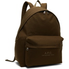 A.P.C. Khaki Backstage Backpack