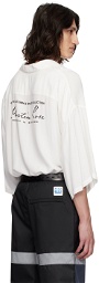 Martine Rose White Patch Shirt
