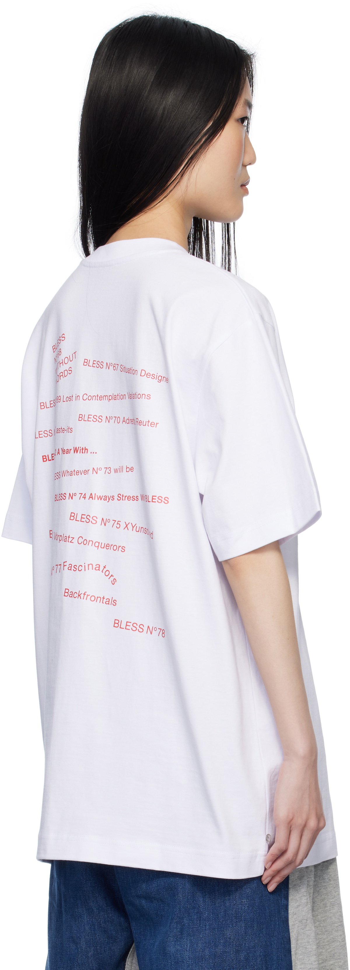 Bless White Multicollection V T-Shirt