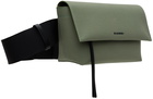 Jil Sander Green Foldover Pouch