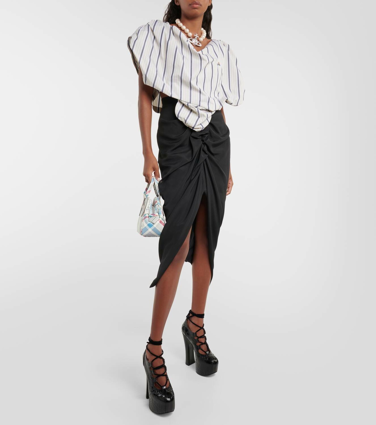 Vivienne Westwood Gathered midi skirt Vivienne Westwood