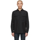 Rick Owens Black Work Shirt