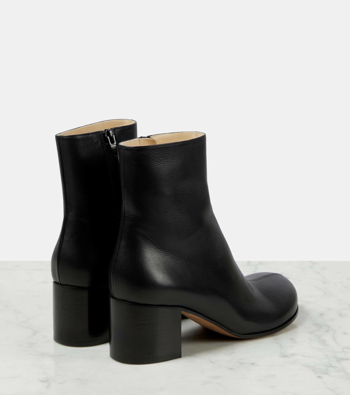 Loewe Terra leather ankle boots