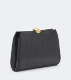 Nour Hammour Lou leather clutch