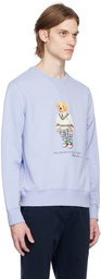 Polo Ralph Lauren Blue Polo Bear Sweatshirt