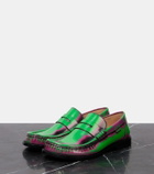 Loewe Campo leather loafers