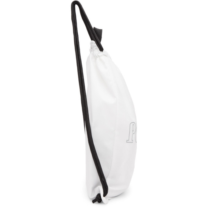 Gosha Rubchinskiy White adidas Originals Edition Drawstring Gymsack Backpack