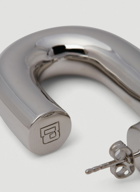 XL Link Hoop Earrings in Silver