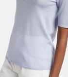 Gabriela Hearst Casius cashmere and silk polo shirt
